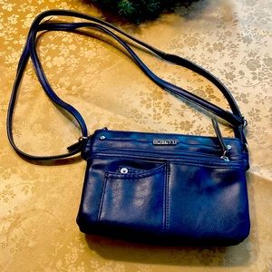 Rosetti navy blue crossbody bag